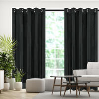 Cortinas De Veludo Aislantes Térmicas Para Puerta Individual Cortinas Colgantes Para Escalera Cocina Sala De Estar Modernas Con Anillos - details 1