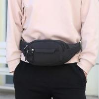 Waist Bag,Waterproof 4 Zip Pockets Fanny Pack Running Waist Pack Bag Adjustable Belt Waistpacks for Outdoors Running Marathon Gym Cycling - details 3