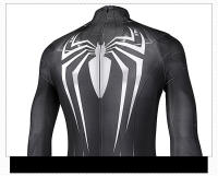 Traje De Cosplay Spider Man Símbolo Negro Venom Miles Morales Para Halloween Y Comic-Con Traje De Invierno Para Adultos - details 9