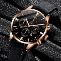 Reloj De Pulsera Para Hombres Y Mujeres Minimalista Elegante Reloj De Cuarzo De Moda Resistente Al Agua 3Bar Material De Cuerda Simulada Y Caso De Bronce - details 47