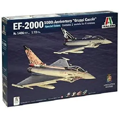 Italeri  1406 - Maqueta EF-2000100th "Gruppi Caccia". Escala 1/72 - 1
