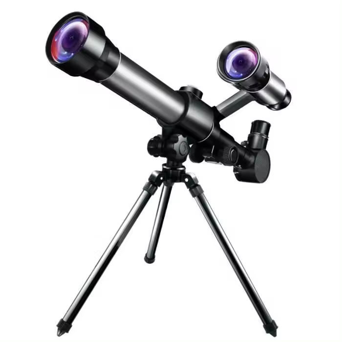 Telescopio astronómico profesional HD para niños. Incluye 3 oculares. Telescopio Portáthil. Fácil de montar y usar. - 1