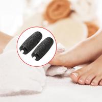 2 cabezales de repuesto para rodillos compatibles con Scholl Velvet Smooth, recambios para removedor de durezas de pedicura, cabezales de repuesto extra gruesos para lima eléctrica para pies Scholl Pedi - details 2