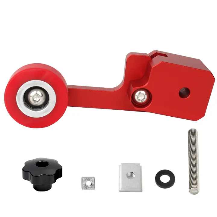 Herramienta De Seguridad Para Tallado En Madera Multiusos Tablero De Loc De Pino Guía De Molienda Rodillo De Arrastre Con Rodamiento Unidireccional - 1