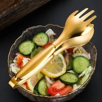 Pinzas De Alimentos De Acero Inoxidable Antideslizantes Para Asar Ensalada Pan Cocina Resistente Al Calor Manija Multifuncional Utensilios De Cocina - details 3