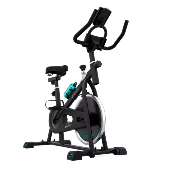 Bicicleta estática Cecotec DrumFit Indoor 6000 Forcis pantalla LCD negro - 1