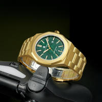 Reloj De Pulsera Para Hombre SAPPHERO Lujo Resistente Al Agua Luminoso Cronógrafo Acero Inoxidable Cuarzo Reloj Hombre - details 9