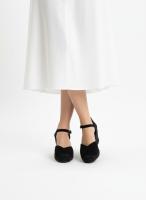 Calzados soraia, Alpargatas de Cuña con Plataforma para Mujer - Sandalias de Esparto con Tira al Tobillo, Punta Cerrada y Acabado en Gamuza Sintética - Calzado Cómodo de Verano Estilo Boho Chic - details 31