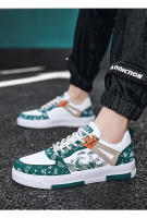 Zapatos De Cuero Y Lona Para Hombre Zapatillas De Cuero Con Transpirabilidad Estilo Coreano Casual Zapatos De Temporada Primavera/otoño - details 9