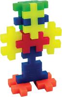 Plus Plus Big Cubo 100 piezas de colores neón - Juego de construcción creativa - Ludilo 3411 - details 4