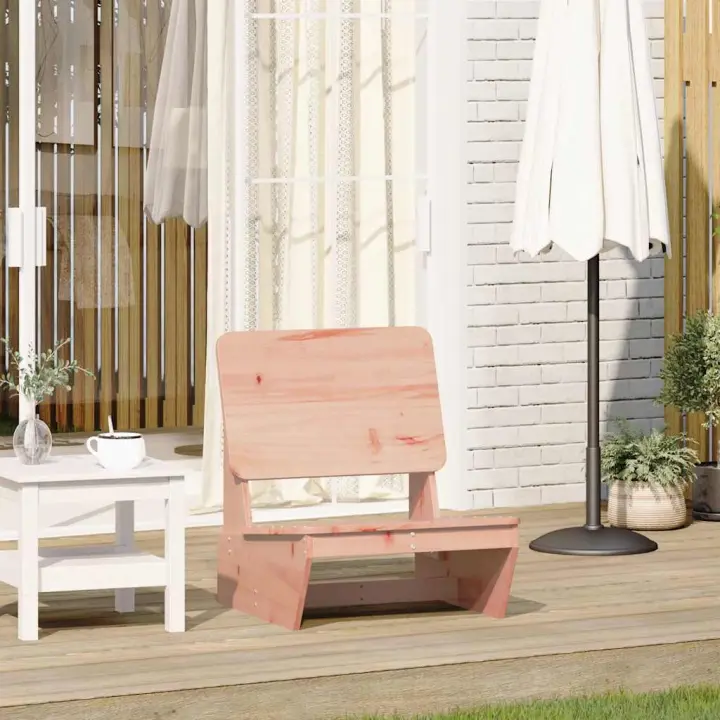 vidaXL Silla de jardín madera maciza douglas 60x64x70,5 cm - 1