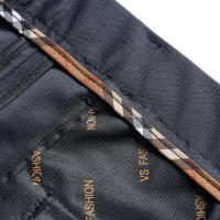 Pantalones Casuales Para Hombre Verano 29-42 Mallas Elásticas Suaves Y Frescas Sin Hierro Estilo Recto Ligeros Para El Día - details 84