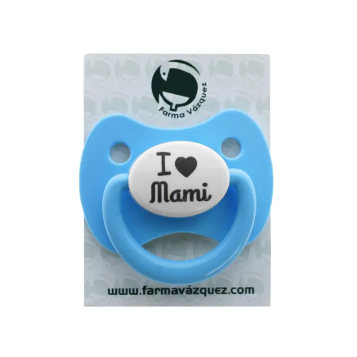 FARMAVAZQUEZ CHUPETE AZUL (I LOVE MAMI) 6-12 LATEX - 1