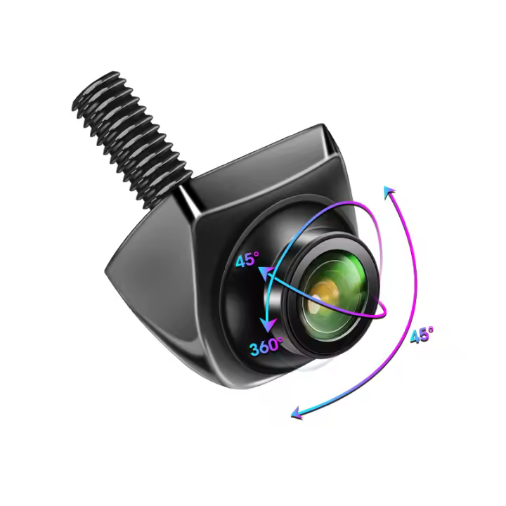 Cámara De Visión Trasera Para Coche AHD 1080P Con Visión Nocturna Y Pantalla De Aparcamiento Automático IP68 Impermeable CCD Imagen HD De 170 Grados - 1