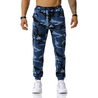 Nuevos Pantalones De Entrenamiento Casual Para Hombre Con Múltiples Bolsillos Camuflaje Para Deporte Al Aire Libre Running Y Fitness - details 2