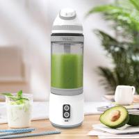 Licuadora y exprimidor de 6 cuchillas Mini - Carga USB, pantalla digital de 3 velocidades, cuchillas de acero inoxidable para smoothies, batidos y jugos frescos - Portátil, ideal para camping, viajes y regalos, Camping Essentials | Gadget de cocina modern - details 2