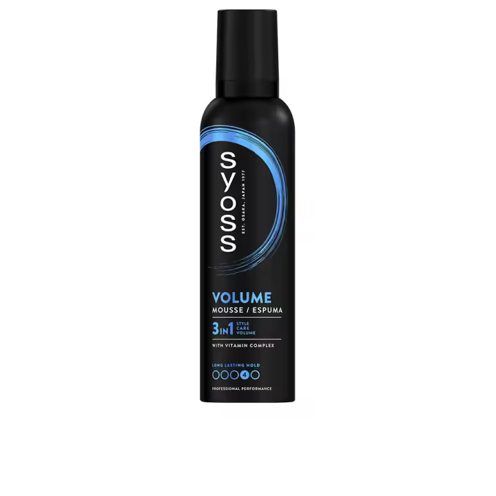 Cabello Syoss VOLUME mousse 3 en 1 - 1