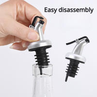 3pcs Tapón De Aceite De Oliva Silicona No Derramamiento Dispensador Creativo Para Botella De Vinagre Y Aceite Ecológico Y Sin BPS - details 1
