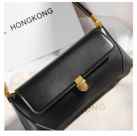 Bolso De Hombro Retro Para Mujer De Cuero Genuino Color Sólido Versátil Para Primavera Y Verano Diseño Nítido Porta Llaves - details 12