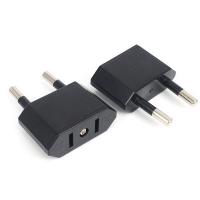 Adaptador De Viaje American China a EU Euro 2 Pines Conector US a EU Tipo C Para Electrónica Europea Convertidor AC Fuente De Alimentación - details 0