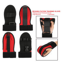 Guante Auxiliar De Dedos Negro Para Rehabilitación Y Entrenamiento De Mano Guante De Fuerza Con Cierre Para Tratamiento De Lesiones En La Mano Tamaño Aproximado 22x11x1cm Peso Aproximado 45g - details 1