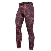 Leggings De Compresión Para Hombres Con Secado Rápido Terciopelo Deportivo Entrenamiento Pantalones De Correr FjGym - details 1