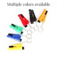 Martillo De Seguridad Para Coche Compacto 3-en-1 Rompe Ventanas Y Cortador De Cinturones Herramienta De Rescate Emergente Para Accesorios De Vehículo - details 9