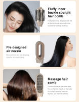 Nuevo secador de pelo de alta velocidad nueve en uno peine de aire caliente rizador de pelo liso rizador de pelo de doble uso secador de pelo plegable - details 8
