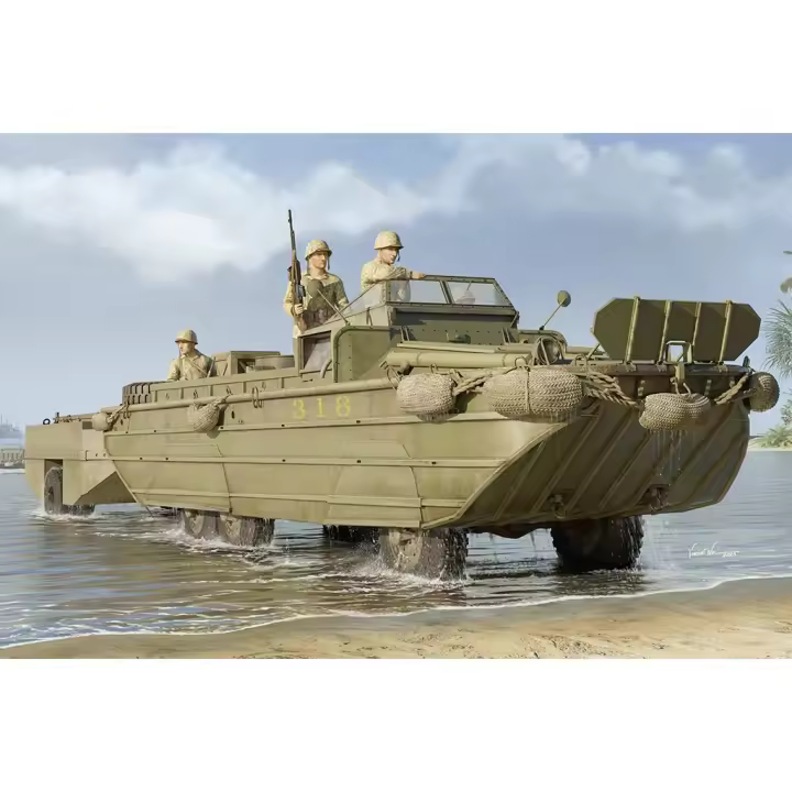 I LOVE KIT 63539 GMC DUKW-353 CON WTCT-6 REMOLQUE 1/35 KIT - 1
