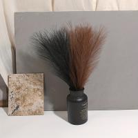 3pcs De Pampas Artificial Fluffy 43cm Flores Y Plantas Falsas Para Decoración De Hogar Y Boda Decoración De Exposición De Ramas De Pampas De Plástico Origen Zhejiang China - details 3