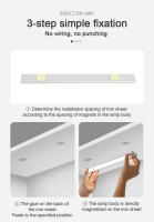 Lámpara De Noche LED Con Sensor De Movimiento Tipo-C USB En Tres Colores Para Armario De Cocina Dormitorio Iluminación Interior - details 13