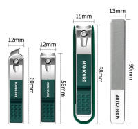 Juego De Tijeras Para Uñas Para Hombres Y Mujeres Herramienta De Pedicura De Acero Inoxidable Set Completo De Corte De Uñas - details 14
