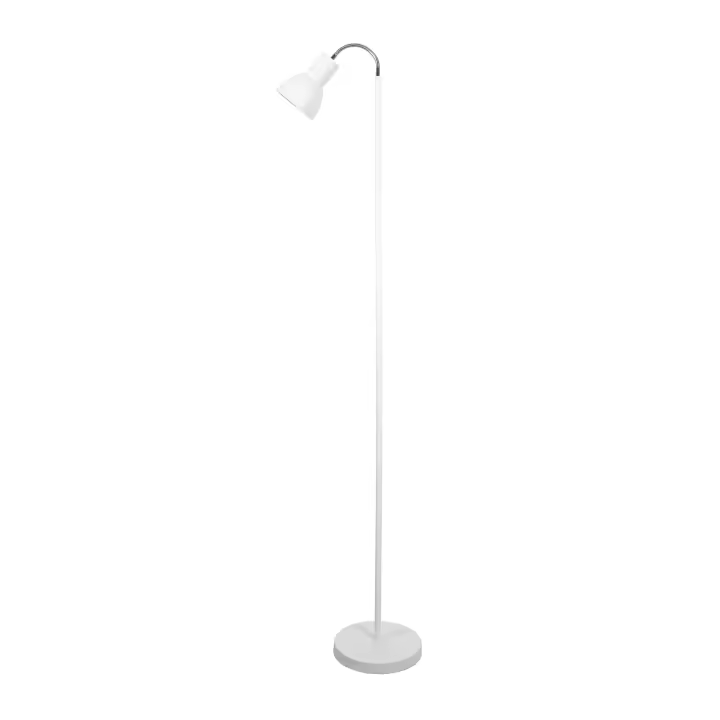 ASURAS Lámpara de pie 1xE27 Al168xP.22cm Blanco - 1
