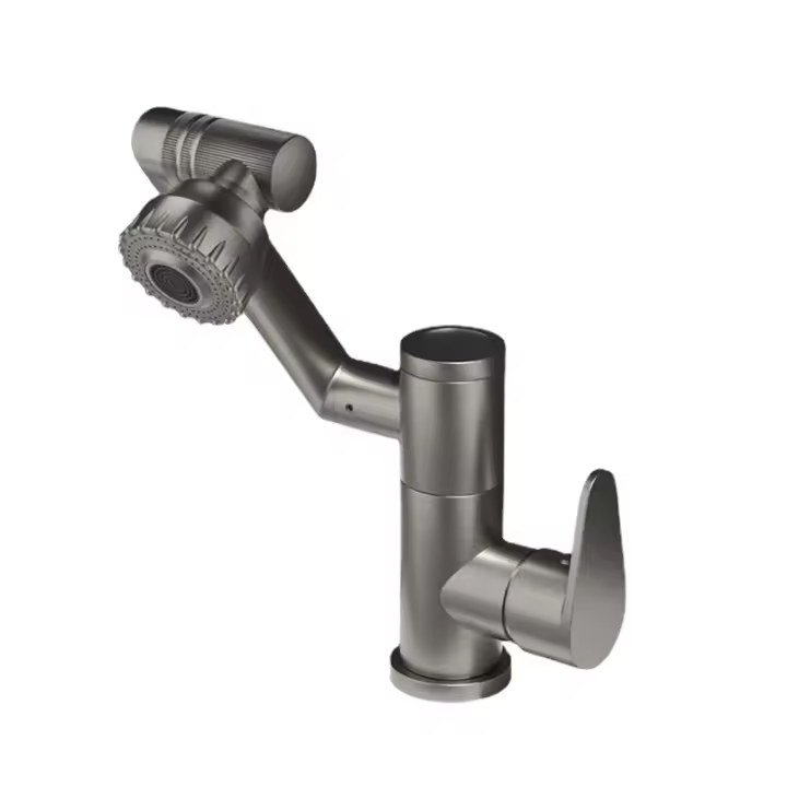 Grifo de lavabo universal para el hogar, lavabo de agua fría y caliente, lavabo del gato de la suerte, pantalla digital - 1
