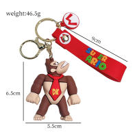 Llavero Super Mario Bros De Anime Figura Toad Yoshi Decoración Para Coche Accesorios Para Mochila Juguete Para Niños Regalos De Navidad - details 8