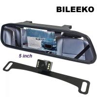 Monitor De Espejo Retrovisor Para Coche Pantalla LCD TFT De 5 Pulgadas Visión Nocturna Con Cámara Trasera Kit De Aparcamiento - details 6