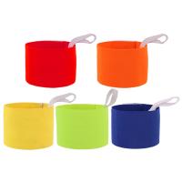 10PCS Armbands De Fútbol Para Capitanes Adultos Con Diseño Antideslizante Y Velcro Para Entrenamiento Y Partidos - details 0