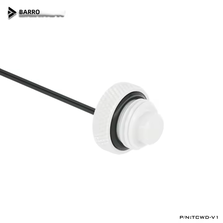 Sensor De Temperatura Barrow Con Conector G1/4'' Fitting Para Sistemas De Enfriamiento Por Agua TCWD-V1/TCWDL-V1 Cable De 30cm Longitud 8mm Y 15mm - 1