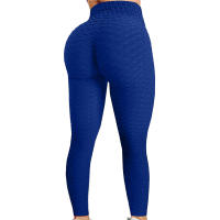 Leggings De Yoga Para Mujer Fitness Running Cintura Alta Slim Pantalones Deportivos Push up Secado Rápido Gimnasio Correr Trabajo Largo - details 18