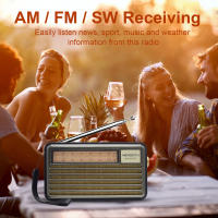 Altavoz Bluetooth Inalámbrico M-521BTS Con Linterna LED Radio FM AM SW Carga Solar Radio De Emergencia Con Sensibilidad Alta Y Bandas Completas - details 6
