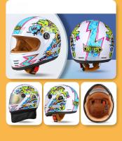 Casco Motocicleta Kdis Spider Full Face Con Visera Larga Para Niños Resistente Al Impacto Y Al Sol APROBADO DOT Para Carreras Y Off-Road - details 11