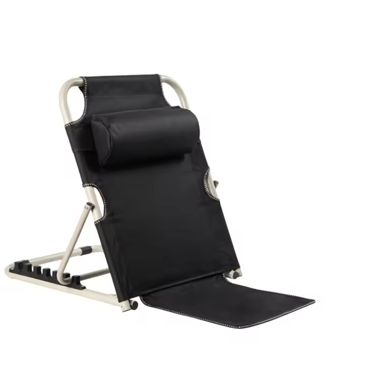 Sillón reclinable plegable con respaldo de cama, asiento de tatami, soporte para respaldo de cama, sofá perezoso para dormitorio,Sofá perezoso Tatami cama individual plegable silla de ordenador dormitorio salon sofá pequeño, respaldo japonés - 1