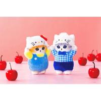 Llavero De Peluche Kawaii Mofusand Hello Kitty Y Kuromi 10-12cm Anime Colgante Para Mochila Sanrio Para Adultos Y Adolescentes - details 3
