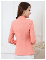 Chaqueta De Negocios Para Mujer Estilo Lady Oficina Elegante Y Ajustada Cierres Únicos Blazer Formal Para Todas Las Estaciones - details 29
