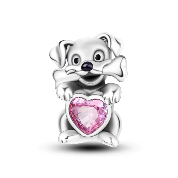 Encantadores Colgantes De Animales De Plata Para Mujer Joyería De Pulsera Y Collar Forma Irregular Sin Certificación - 1