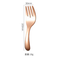 Juego De Comedor Portátil Para Niños En Acero Inoxidable 304 Uso Exterior Utensilios De Desayuno Y Postre Combinación De Cuchara Y Tenedor - details 28