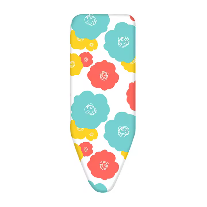 FUNDA PLANCHA POWER VAP 130x48cm. FLORES, 1347-5, INOFIX - 1