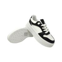 Eva Zorteon- Deportivas de Mujer con plataforma con cordones de cuerda, Marca Fashion Bella . - details 11