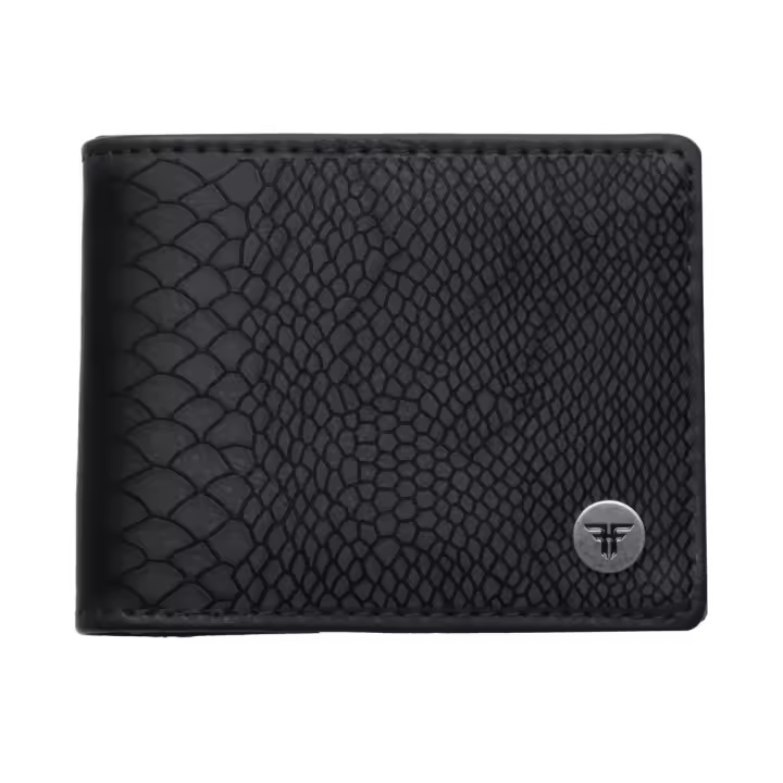 Cartera Billetera Fallen Snakeskin Black - 1