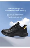 Zapatos De Cocina Para Hombres Antideslizantes Impermeables Y Resistentes Al Aceite Para Cuatro Estaciones Moda Casual Deportivos Transpirables Para Exteriores - details 6